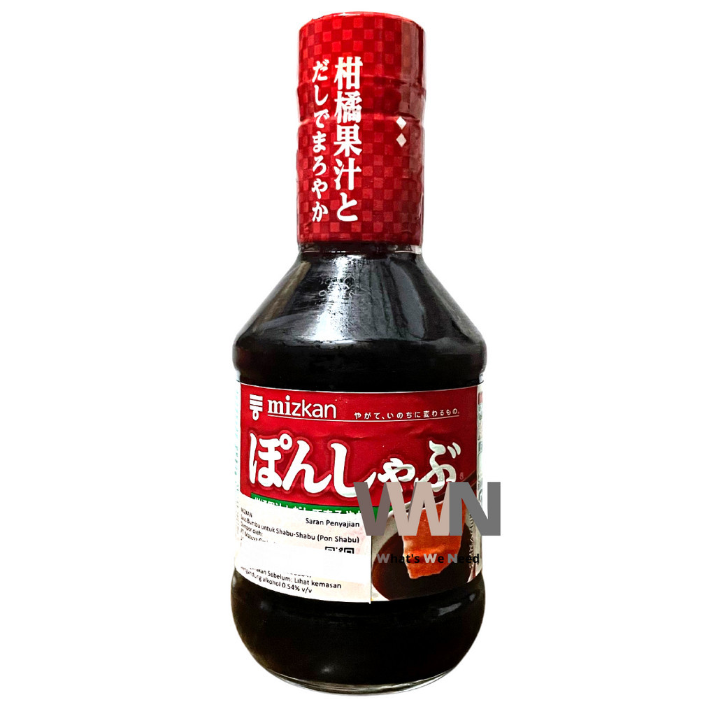 

Mizkan Pon Shabu 250ml - Saus Bumbu Shabu-Shabu Japan Premium