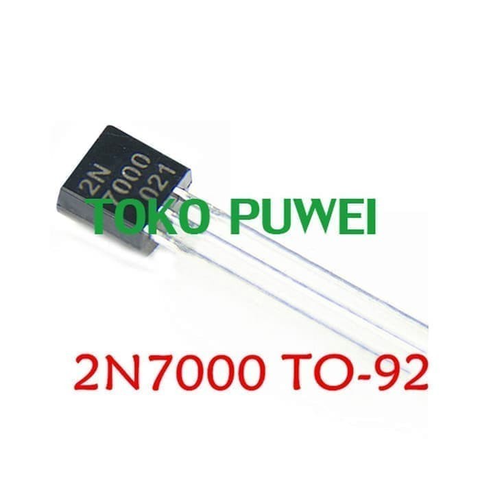 2N7000 2N 7000 N-Channel Signal MOSFET 60V 200mA 5 Ohm TO-92 BG58 Original Quality