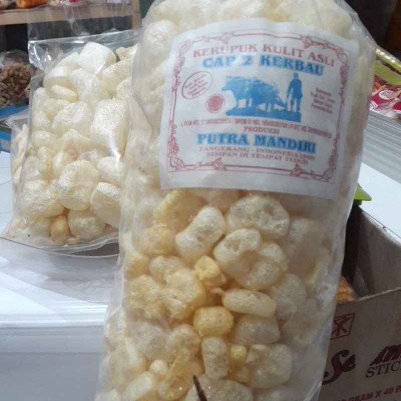 

KERUPUK KULIT DOROKDOK SAPI 125 GRAM HALAL GURIH 125GRAM | CEMILAN KILOAN