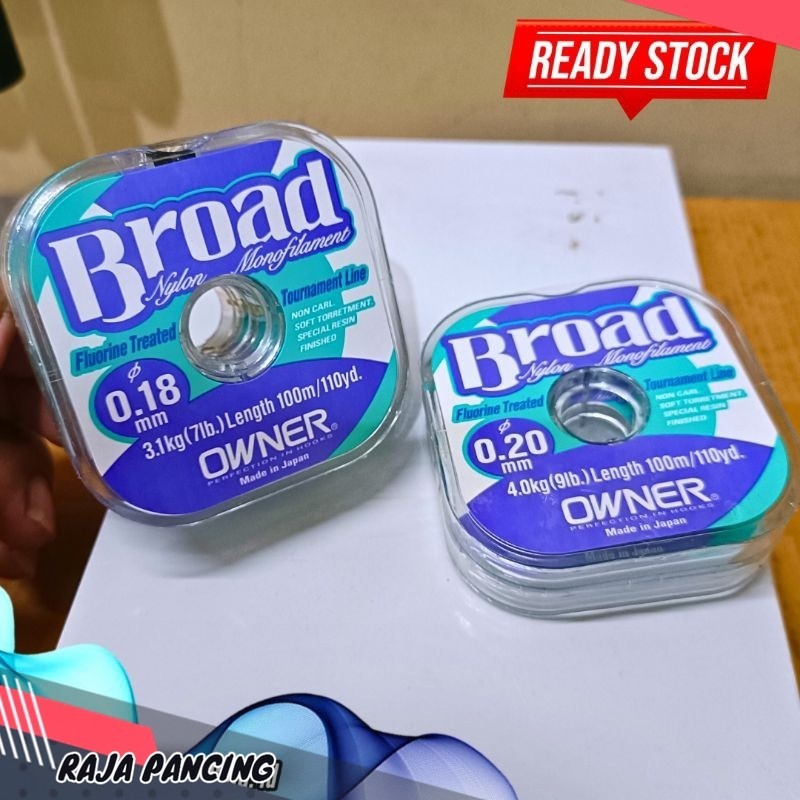 Senar Owner Broad 100 meter - senar pancing broad