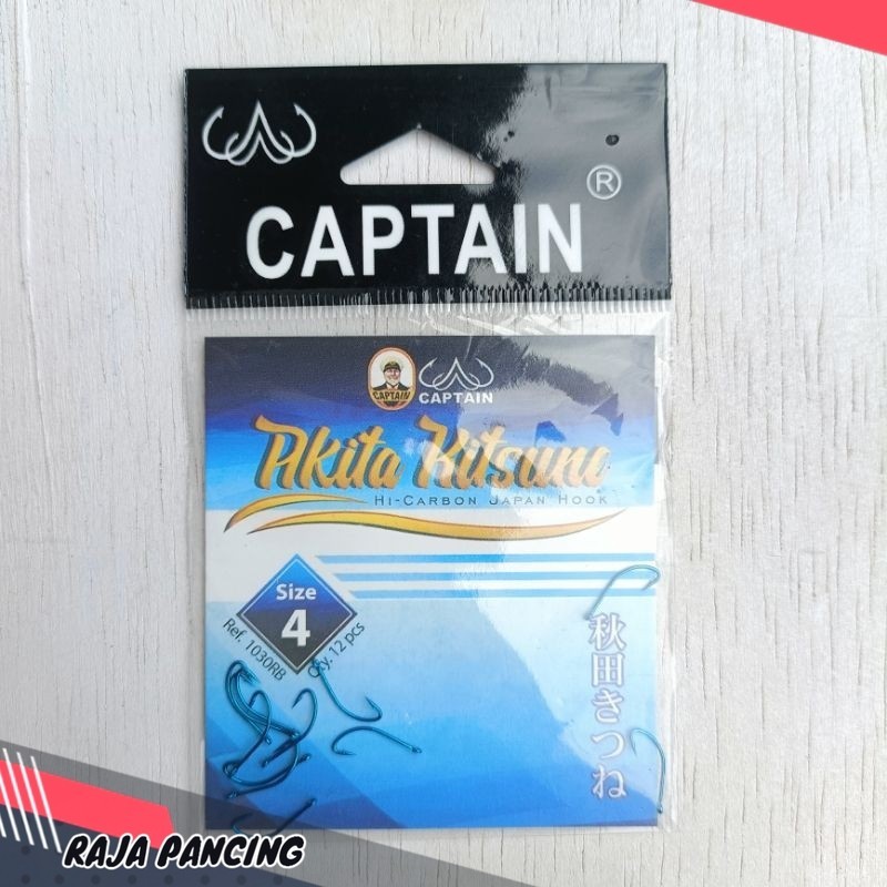 Kail Pancing Captain Akita Kitsune (1030RB) - mata kail pancing captain biru