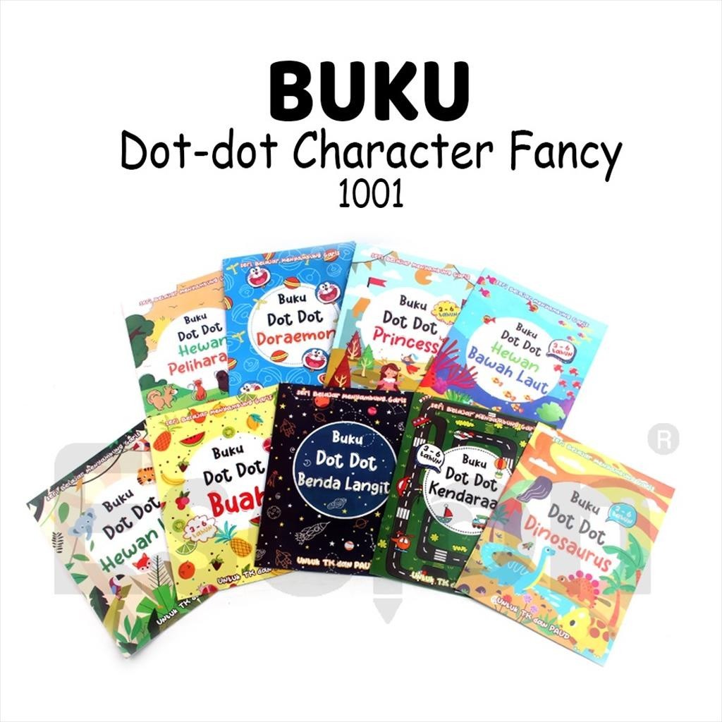 

[MaxMart] 9 Pcs Buku Menyambung Garis/ Buku Sambung Titik-Titik 9 series isi 6lembar