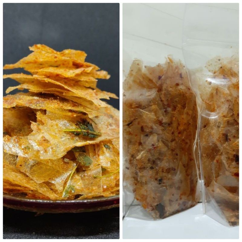 

isabelyese READY STOCK Cemilan Kekinan Kripca Kripik Kaca 100gr