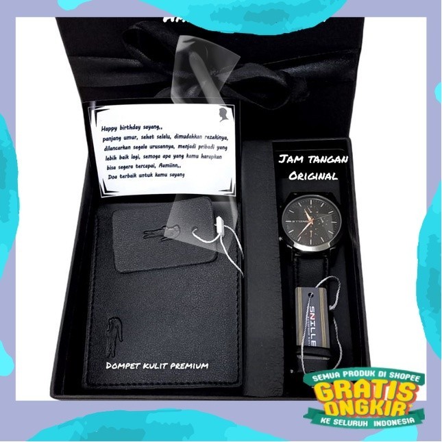 

HAMPERS COWOK / KADO COWOK EDISI FULL BLACK/ kuning coklat abu ungu sage