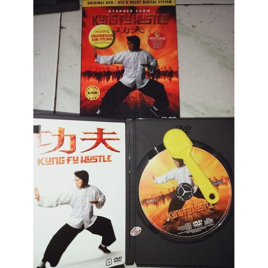 DVD ORIGINAL KUNG FU HUSTLE KUNGFU STEPHEN CHOW