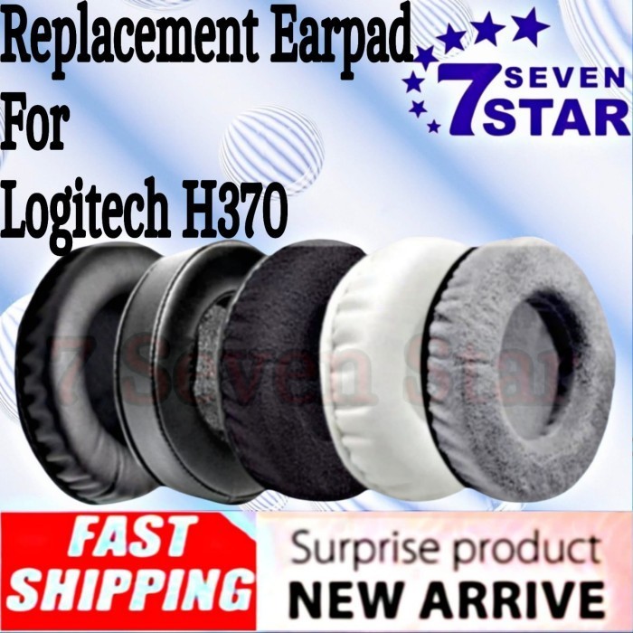 Replacement Ear Pads Busa Mic Headset Logitech H370 H 370