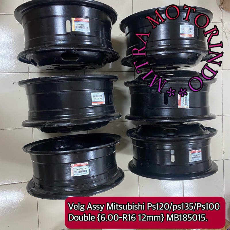 Velg Assy Mitsubishi PS120/PS135/PS100 Double 6.00-R16 12MM/MB185015