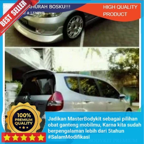 AKSESORIS MOBL ONGKOS KIRIM  BODYKIT HONDA JAZZ GD3 KENSTYLE Original