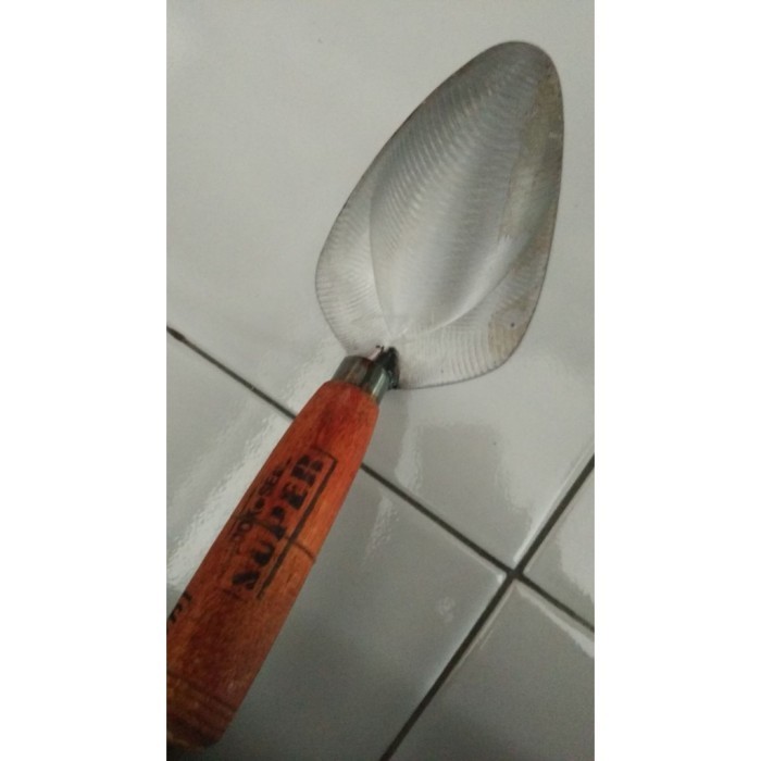 sendok semen stainless asli murah berkwalitas / cetok proyek - cungkir kecil