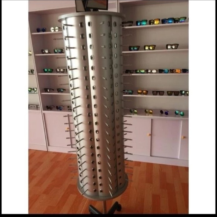 Display / Pajangan / Rak Kacamata Berdiri isi 126  Ada Roda