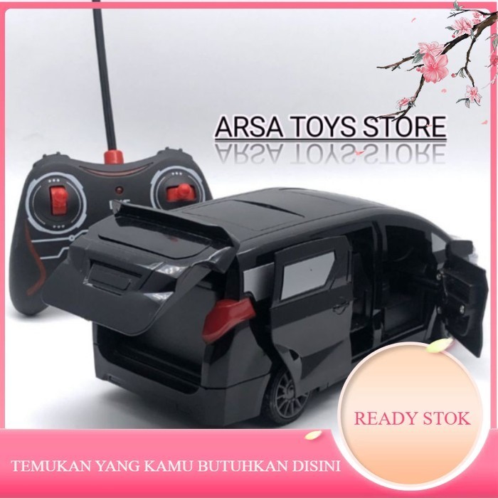 RC CAR ALPHARD/MAINAN MOBIL REMOTE CONTROL/REMOTE CONTROL ANAK - Hitam