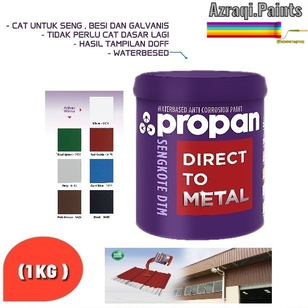 PROPAN SENGKOTE SK-950 WB ( 1 KG ) CAT SENG DAN GALVANIS ANTI KARAT WATERBASED