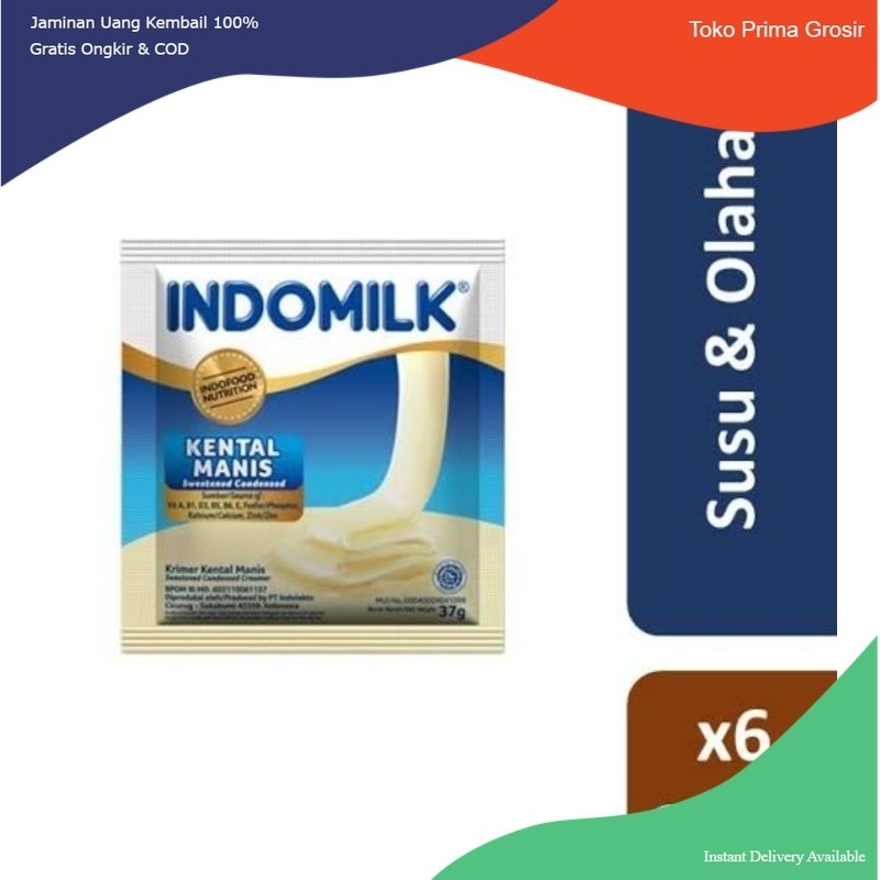 

Susu Indomilk Sachet Coklat Dan Putih 6 x 37 Gram