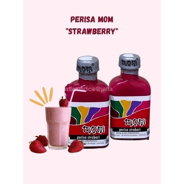 

[BPOM] Perisa pasta Essence STRAWBERY "MOM" 40ML / Perissa es teler / Menambah rasa aroma sirup / Adonan kue / Pudding / Minuman dingin / kue kering