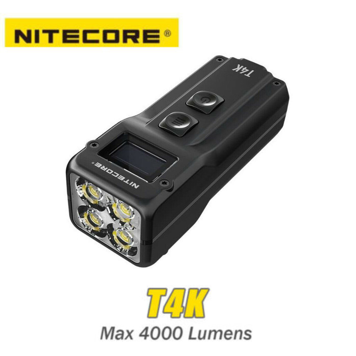 NITECORE Senter Mini LED 4 CREE Super Terang