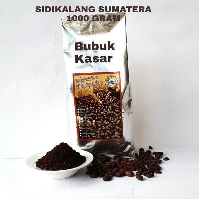 

[Coffee New] KOPI ROBUSTA SIDIKALANG SUMATERA 1000 GRAM - KOPI BUBUK KASAR