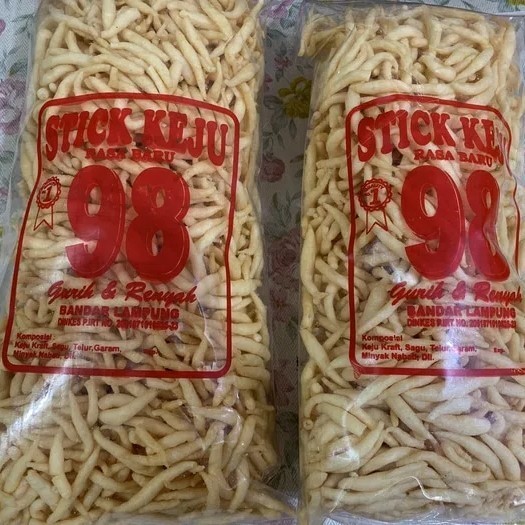 

New cheese snack stick keju 98