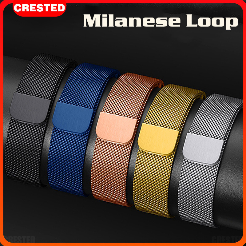 Milanese Metal Loop Stainless Steel Strap for Apple Watch Ultra 3 2/ Ultra 49mm Series 11 10 9 8 7 S