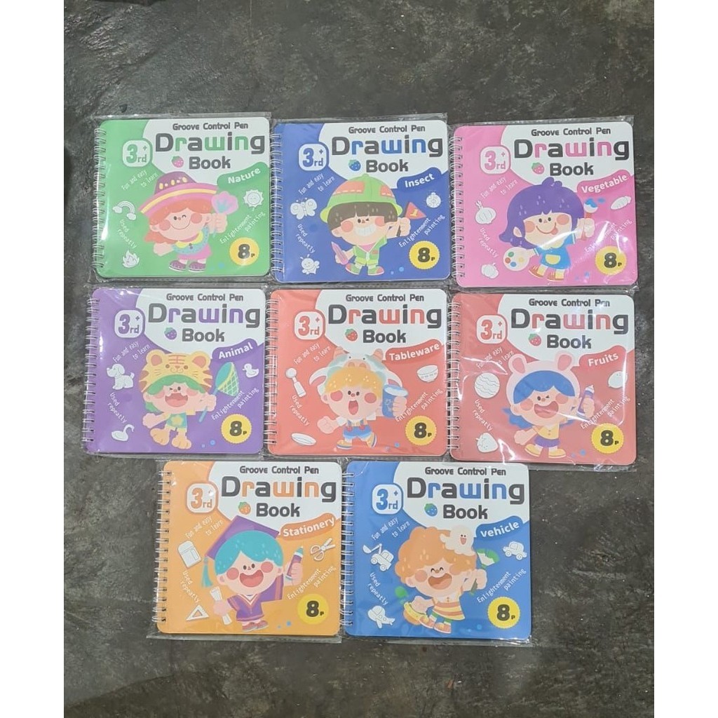 

*DUNIA PESTA * BUKU MEWARNAI ANAK / COLORING BOOK / BUKU GAMBAR BERBAGAI TEMA 8 LEMBAR