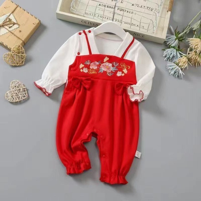 NEW ARRIVAL CNY FASHION BABY BOY N GIRL. DRESS N JUMPER CHEONGSAM BABY - boy