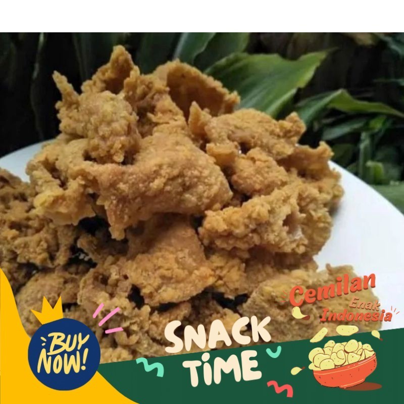 

Special Diskon KRIPIK KULIT AYAM RENYAH KRISPI 1 KILO