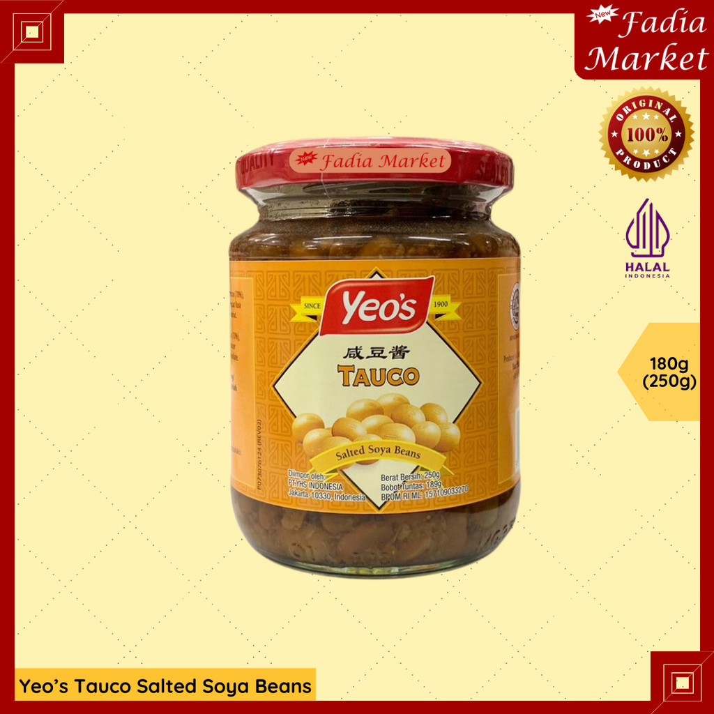 

Yeos Saus Tauco Bumbu Taoco Kedelai 180g