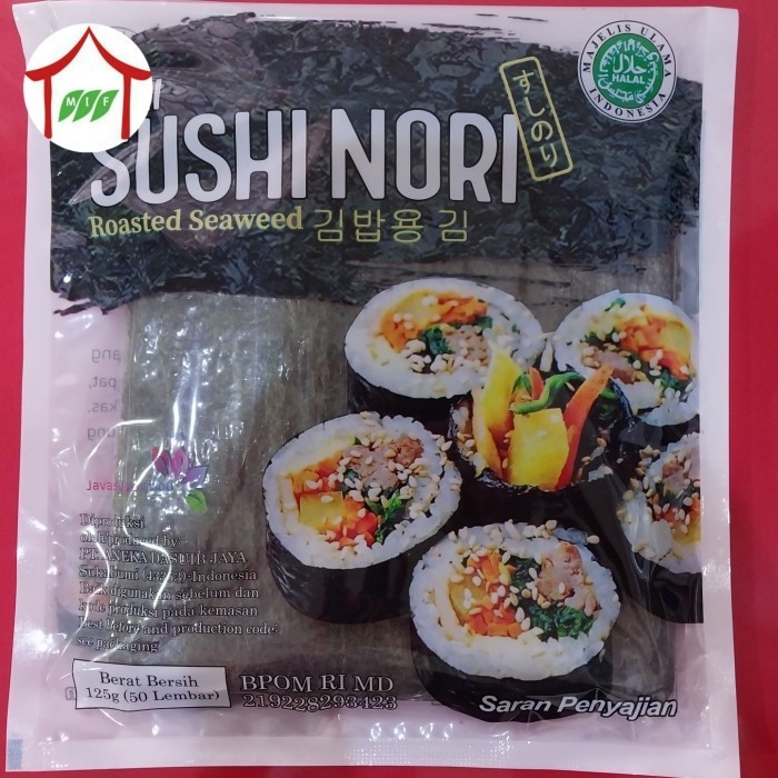 

New Nori Sushi Nori Rumput Laut 50 Lembar