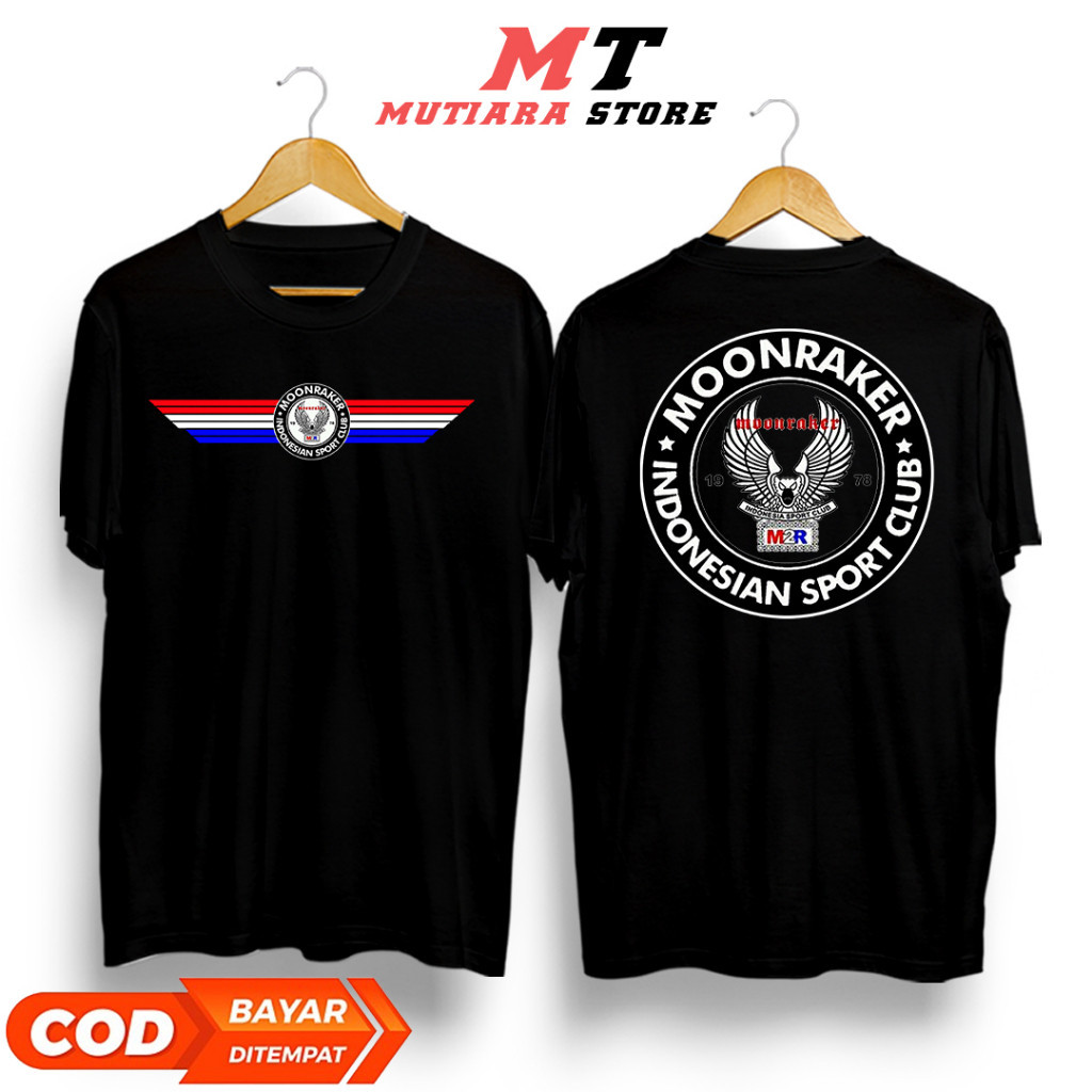 KAOS BAJU FASHION 02 MOONRAKER PILOT DARAT KAOS PREMIUM COWOK CEWEK KAOS TERBARU
