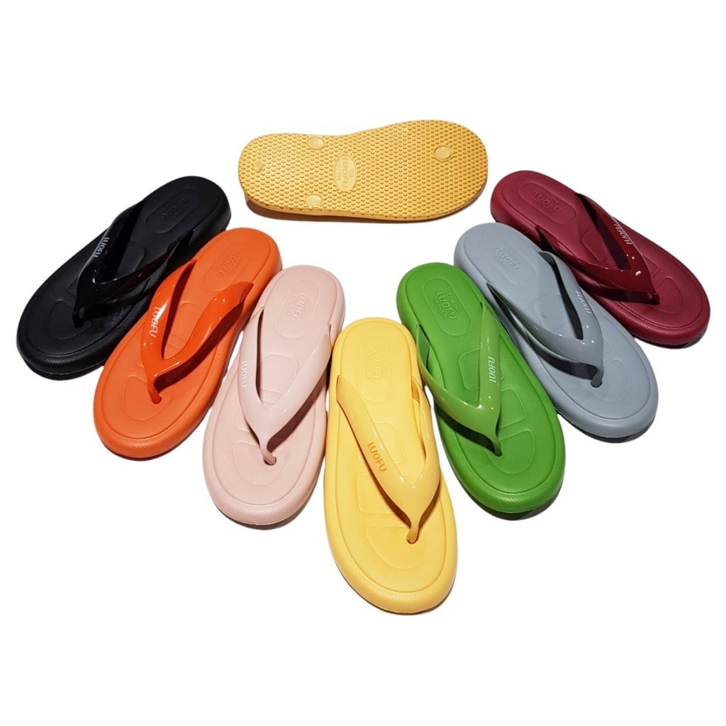Luofu Sandal Jepit Jelly Wanita E7196-NEW6W (AE4)