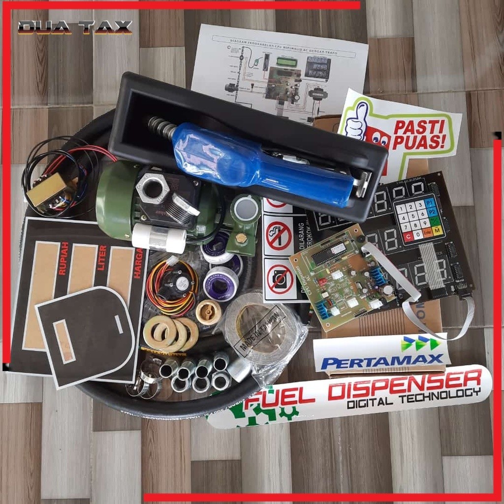 Paket Sparepart Pom Mini Siap Rakit Fullset Alat2 Keperluan Merakit Pom Mini