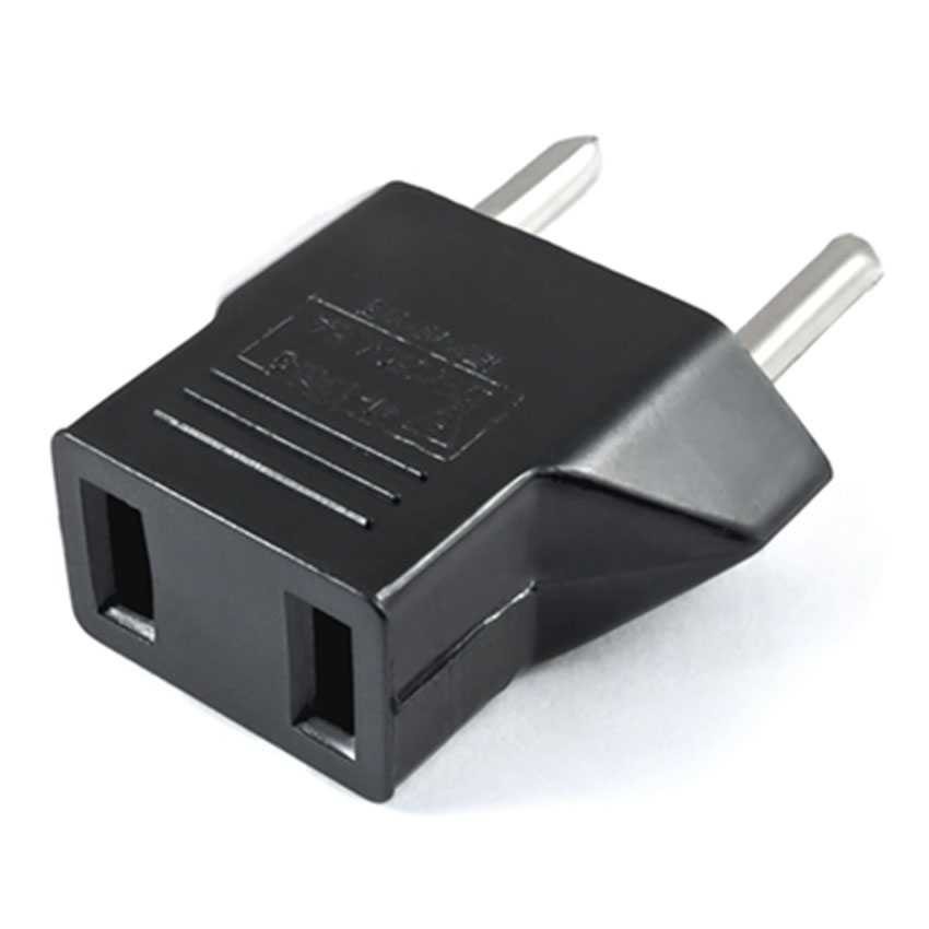 Steker Listrik US Plug Female to Europe Plug Male Konektor Colokan