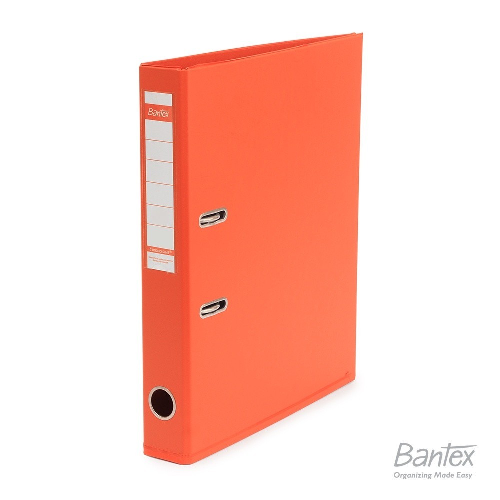 

[Stationery Spectrum] Bantex Ordner Folio 5 cm PVC Lever Arch File Orange #1466V12