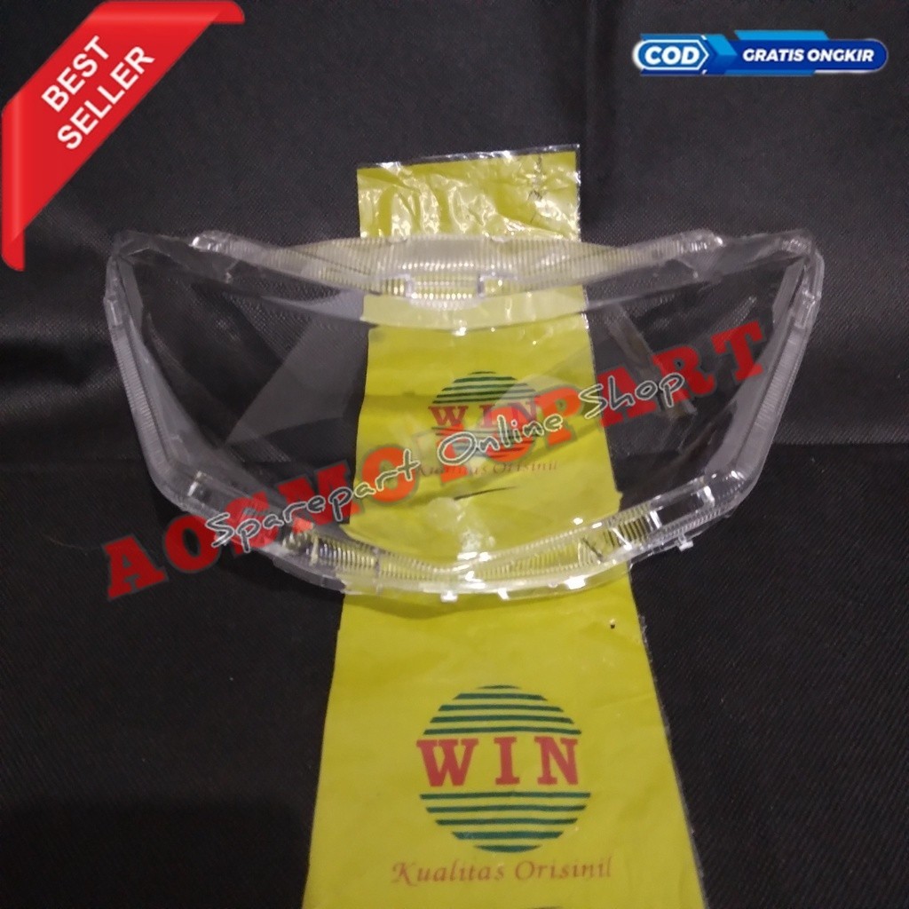 Mika Lampu Depan BEAT STREET Beat NEW LED CBS ISS 2020 2021 2022 2023  kaca headlamp motor honda all