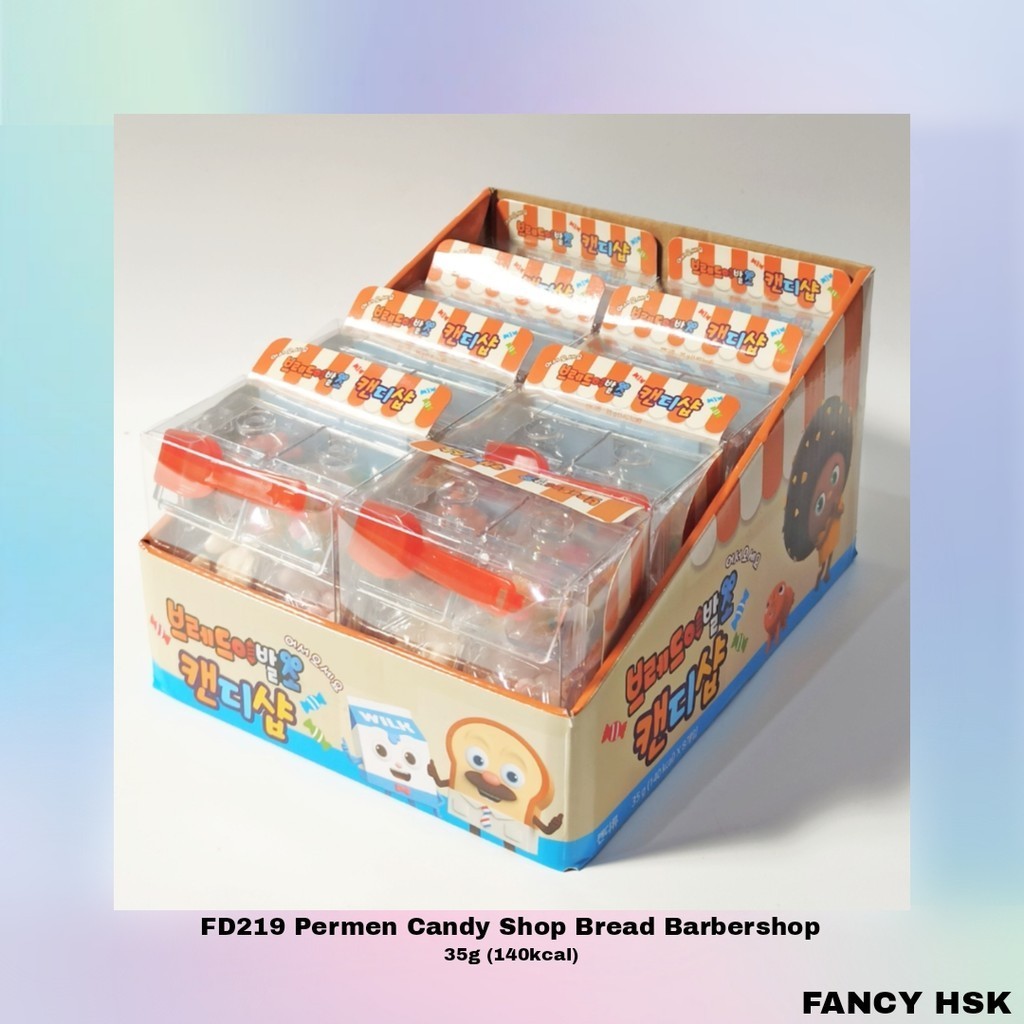 

KOREA PERMEN CANDY SHOP BREAD BARBERSHOP FD219