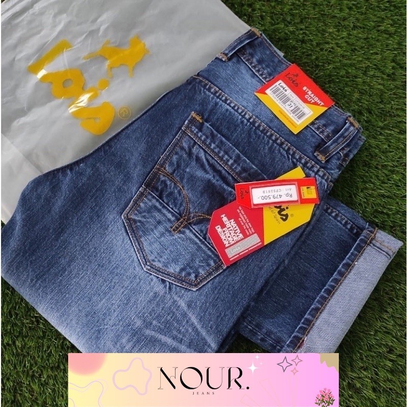 PROMO CUCI GUDANG CELANA JEANS LOIS ORIGINAL TERLARIS CELANA JEANS PANJANG PRIA BOMBOOGIE(COD)