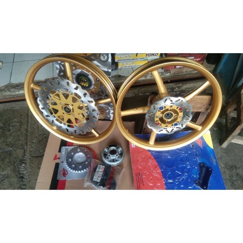 Velg Vrossi copy rcb pnp klx,,d tracker,,,,crf,,cb 150,,tiger revo,,,ninja 2 tak