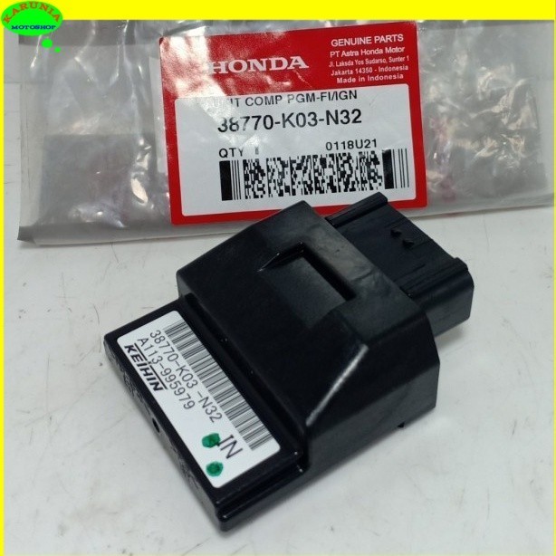 ECU CDI Unit Comp PGM-FI Honda Revo 110 FI BLADE NEW FI REVO FI FIT 38770 K03 N32