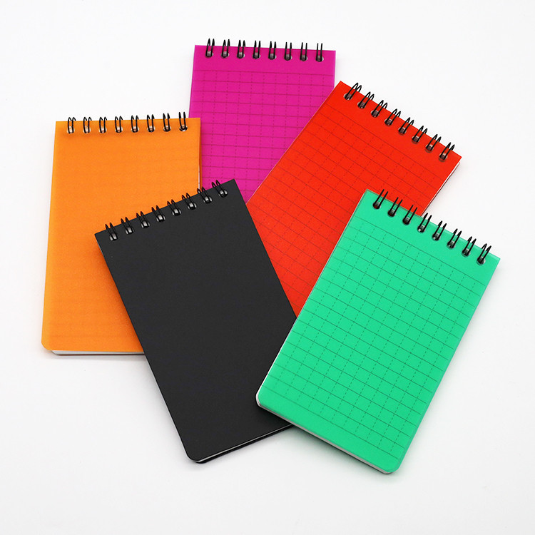

Kustom Profesional A4/A5/A6 Tahan Air Grid Kecil Kertas Batu Spiral Notebook