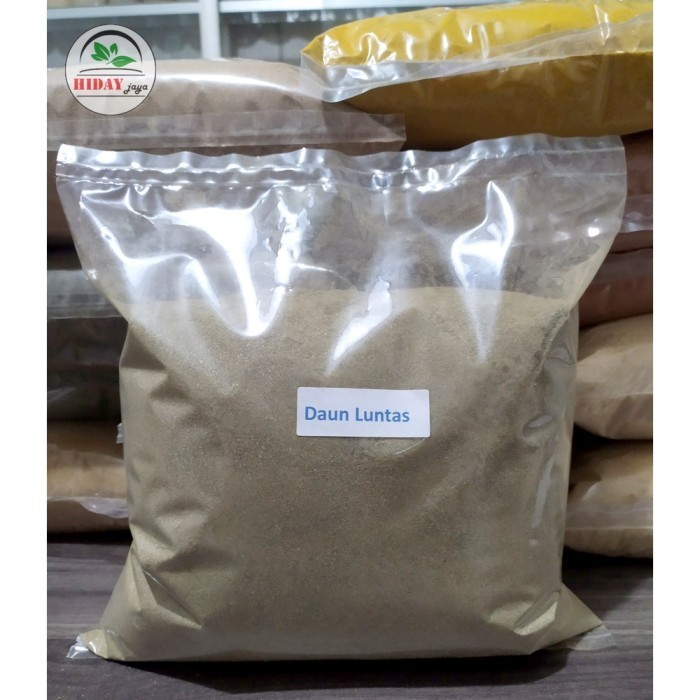 

BUBUK DAUN BELUNTAS 1 kg Tanaman Herbal Free Stiker PIRT Random