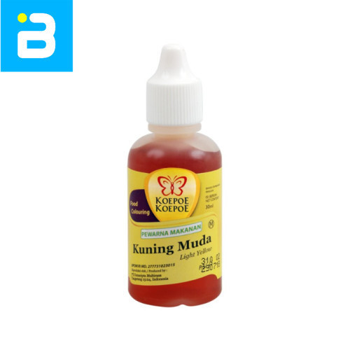 

Koepoe Koepoe Pewarna Kuning Muda 30ML