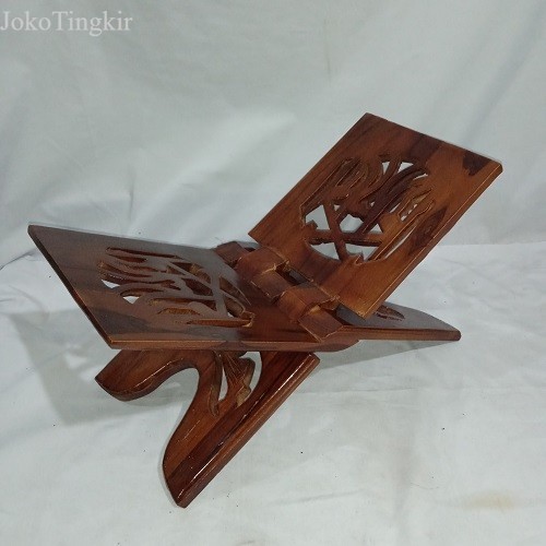 

Rekal Al-qur'an Kayu Jati Ukir Ukuran Jumbo ( XL ) murah