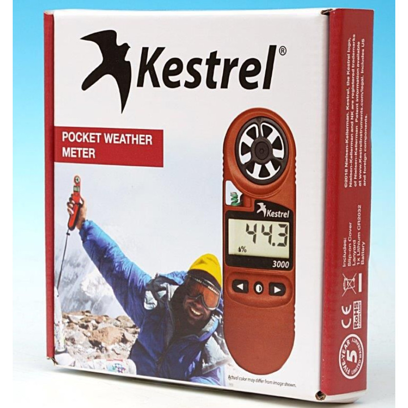 Kestrel 3000 Weather Meter Wind Meter Pocket Weather Station Original USA