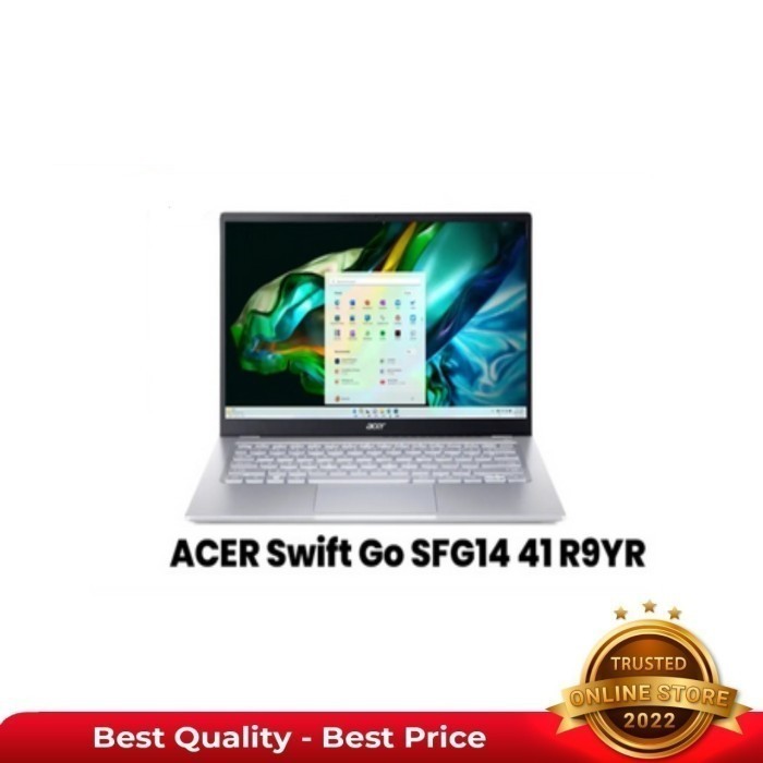 ACER SWIFT GO SFG14-41-R9YR (SILVER) : RYZEN 5-7530/ 16/ 512GB/ 14"FHD