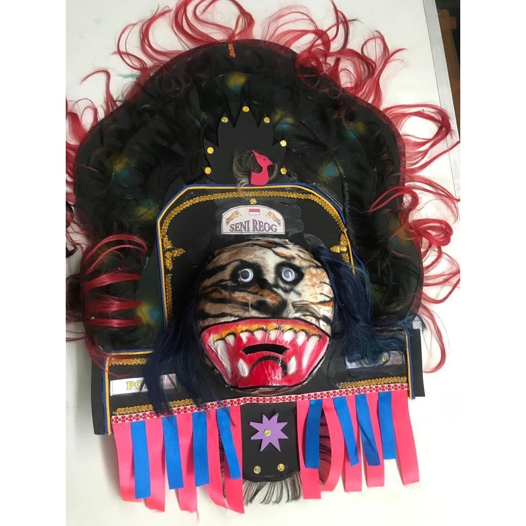 PROMO Topeng Reog / Reog Ponorogo / Topeng Reog Bulu Besar / Kesenian Reog / Jaranan / Barongan / Re