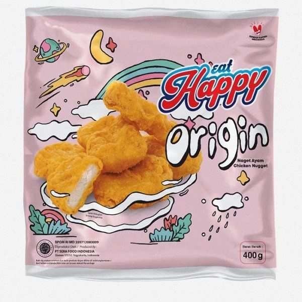 

EAT HAPPY CHICKEN NUGGET ORIGINAL 400GR