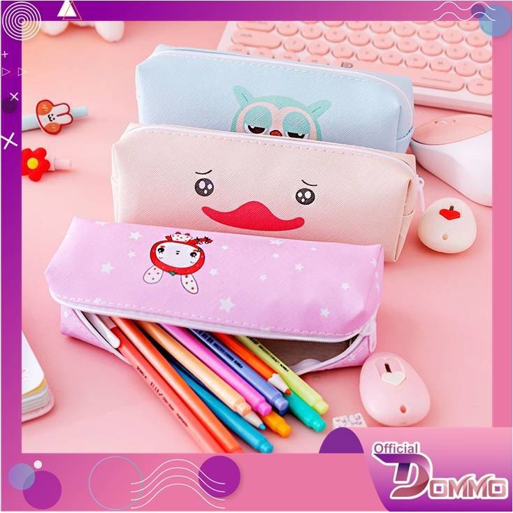 

DOMMO - D2015 Kotak Pensil Tempat Pensil Karakter Lucu / Tempat Pensil Kotak Pensil Case Motif / Kotak Pensil Anak Import