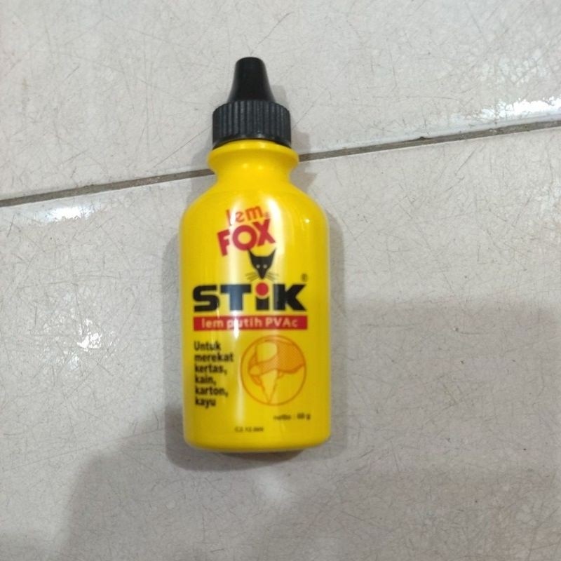 

(1pcs) lem fox stik lem putih PVAc