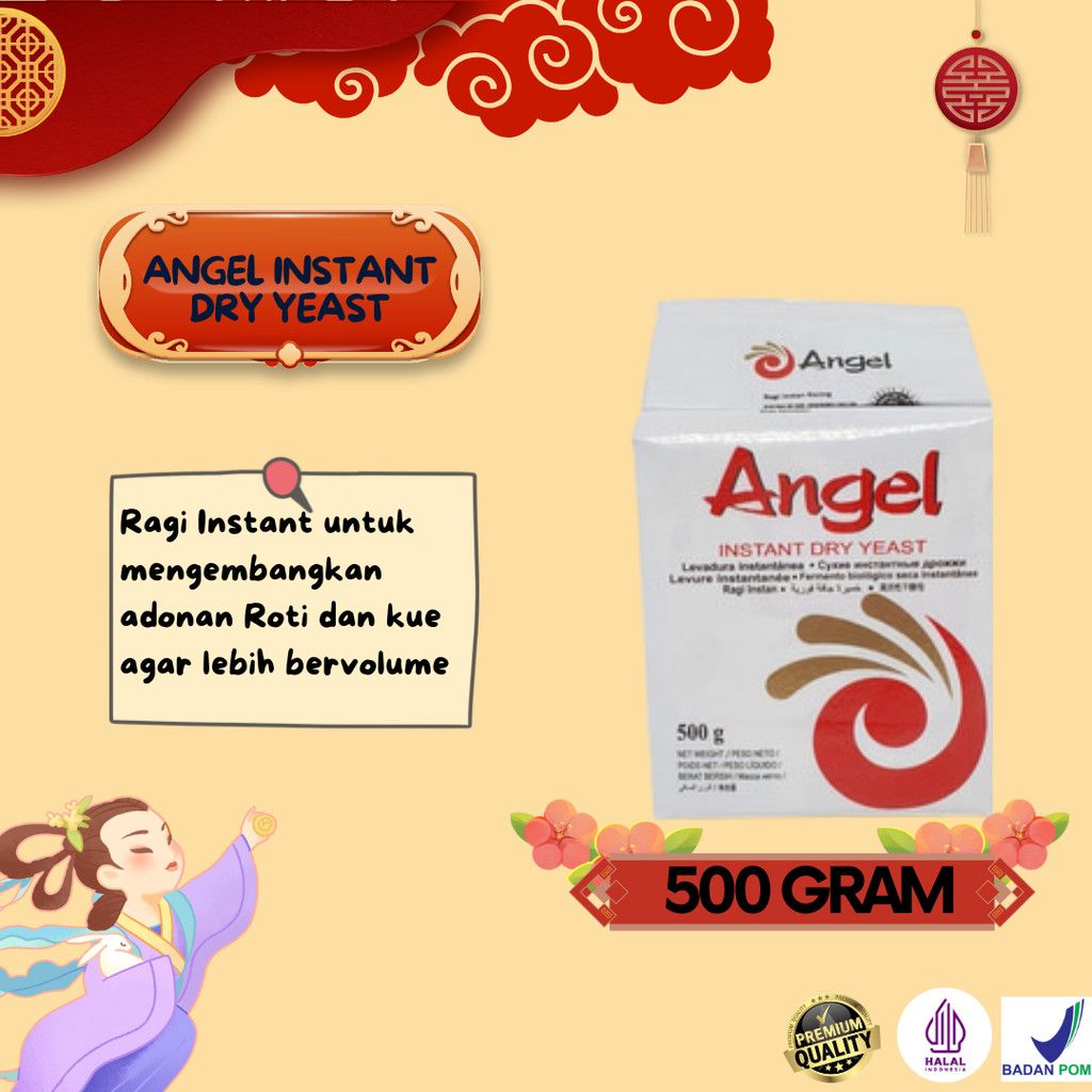 

Angel Instan Dry Yeast [500gr]