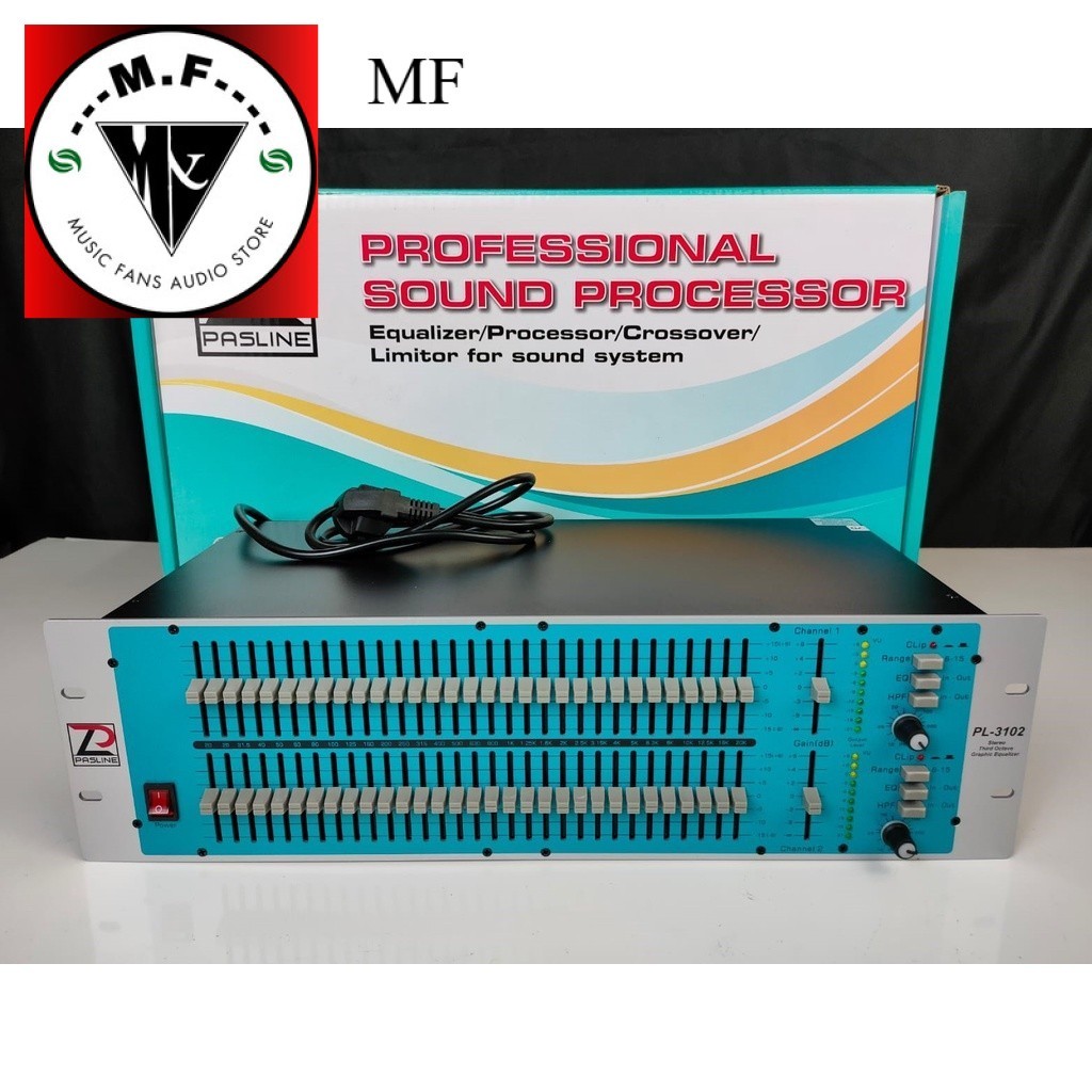 EQUALIZER PASLINE PL-3102 / PL3102 / PL 3102