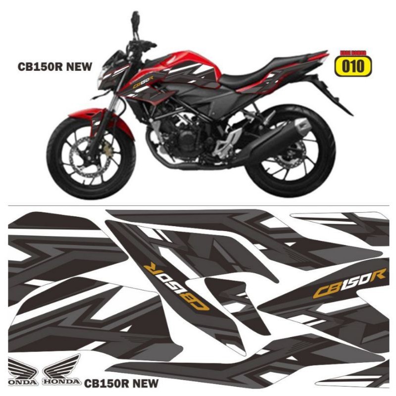 striping cb150r / decal cb150r / sticker honda cb150r new
